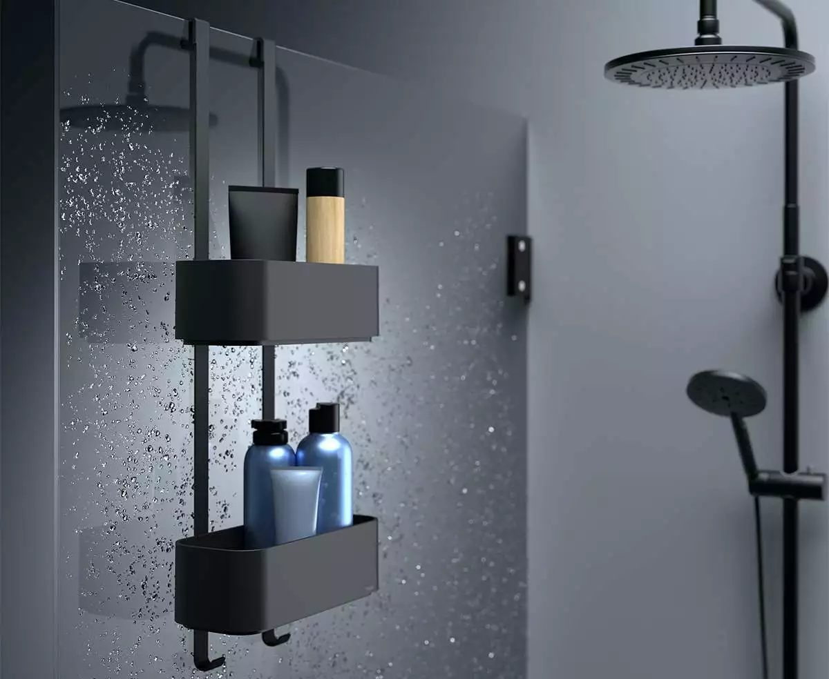 Tiger 2-Store Shower Caddy Dusjkurv 3 Tiger 2-Store Shower Caddy Dusjkurv - Bilde 2