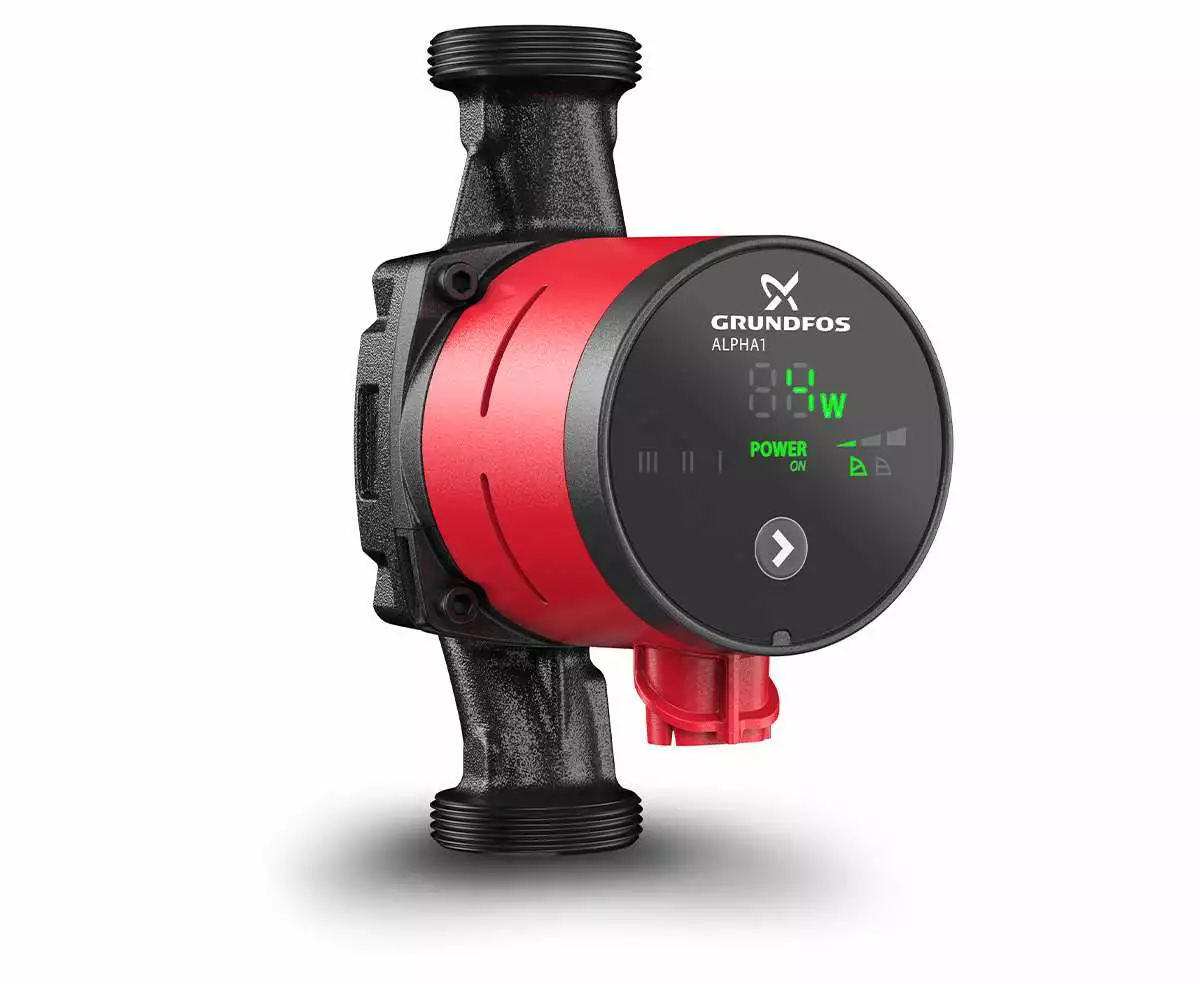 Grundfos Alpha1 25-60 180 Sirkulasjonspumpe 3 Grundfos Alpha1 25-60 180 Sirkulasjonspumpe