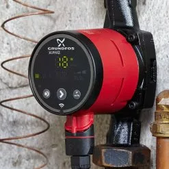 Grundfos Alpha2 25-60 180 Sirkulasjonspumpe 9 Grundfos Alpha2 25-60 180 Sirkulasjonspumpe -Varme og inneklima Salgsbutikk grundfos alpha 2 sirkulasjonspumpe detaljbilde 2 tilpasset comfort