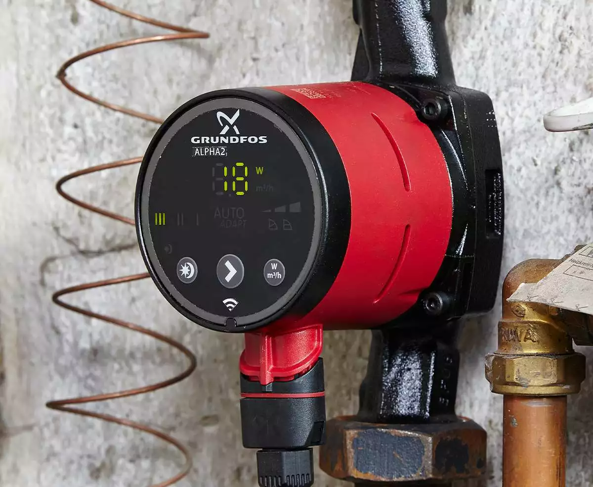 Grundfos Alpha2 25-80 180 Sirkulasjonspumpe 6 Grundfos Alpha2 25-80 180 Sirkulasjonspumpe - Bilde 4