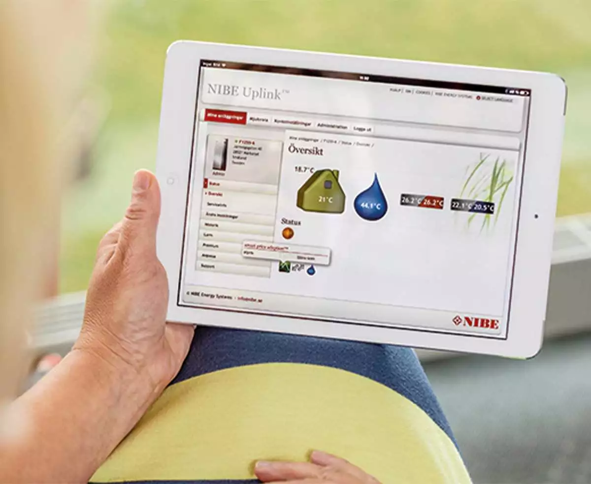 NIBE F2040 Varmepumpe 4 NIBE F2040 Varmepumpe - Bilde 2