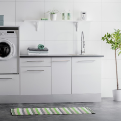 Alterna Vaskeromsmøbel I Hvit Høyglans 223 Cm