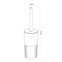 Sealskin Brave Toalettbørste 9 Sealskin Brave Toalettbørste -Varme og inneklima Salgsbutikk sealskin brave toalettborste v800016 teknisk tegning tilpasset comfort