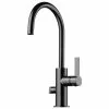 Tapwell ARM184 Kjøkkenkran -Varme og inneklima Salgsbutikk tapwell arm184 brushed black chrome kjokkenkran 9424262 produktbilde tilpasset comfort