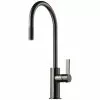 Tapwell ARM185 Kjøkkenkran -Varme og inneklima Salgsbutikk tapwell arm185 brushed black chrome kjokkenkran 9424282 produktbilde tilpasset comfort