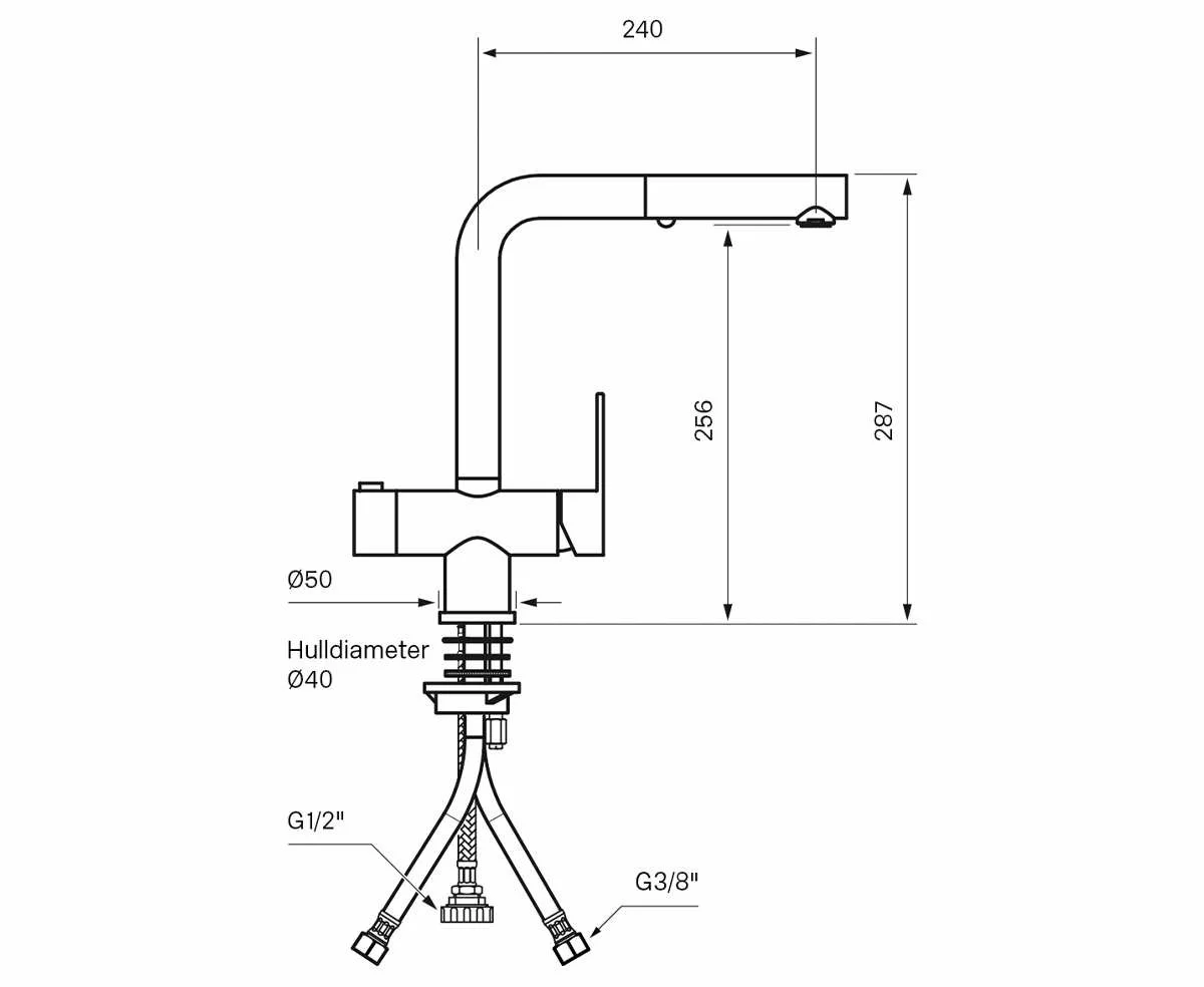 Tapwell RIN887 Kjøkkenkran 4 Tapwell RIN887 Kjøkkenkran - Bilde 2